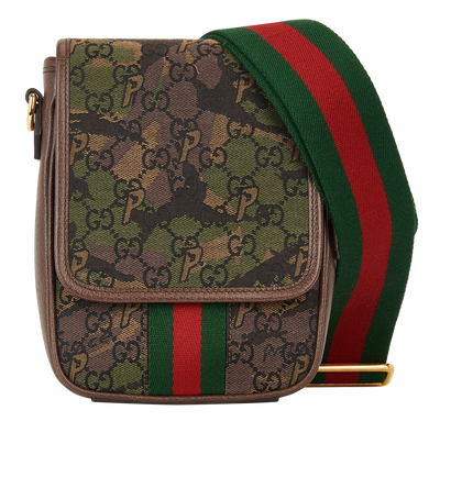 X Palace GG Camouflage Messenger, front view